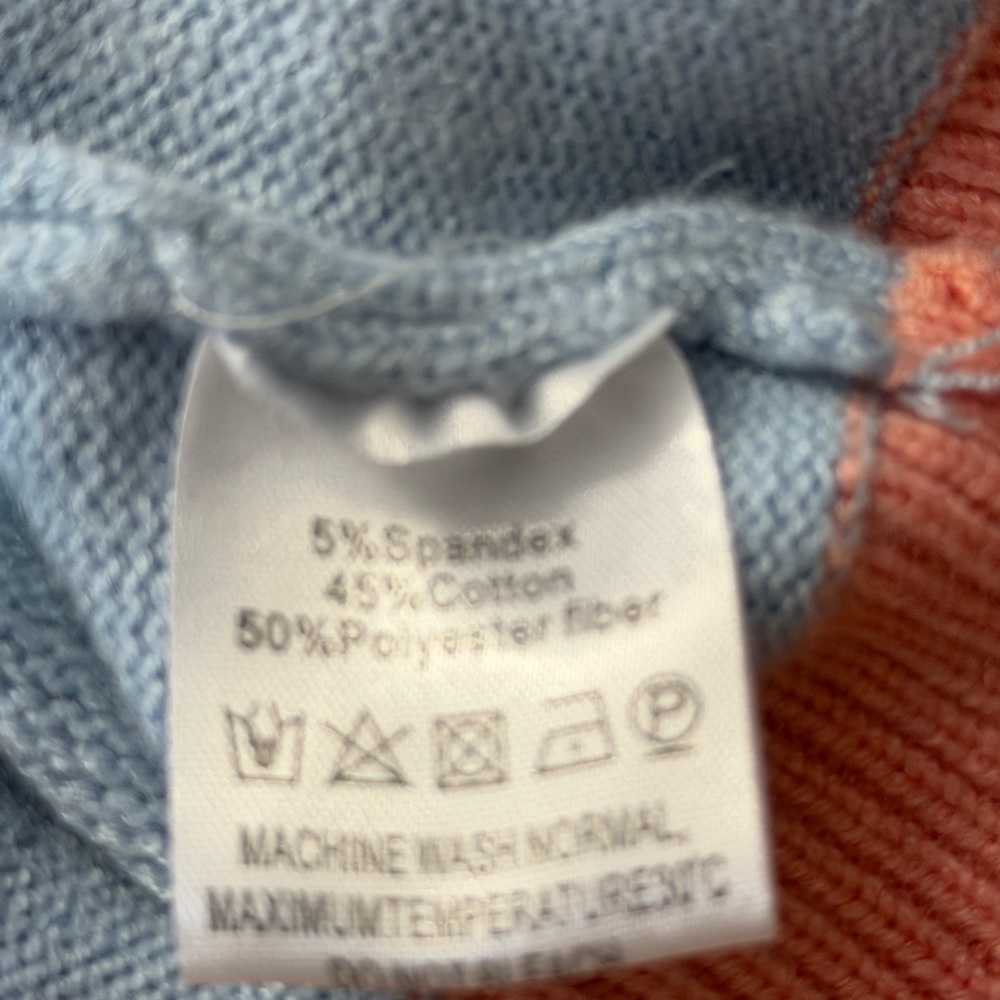Women's Colorful Button Down Sweater - Picture 10 of 12